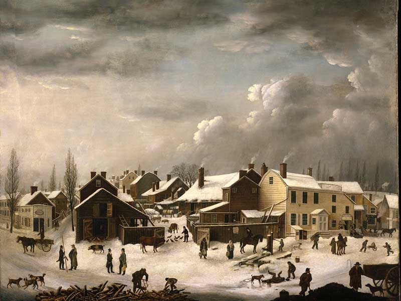 Image of Brooklyn Village from Brooklyn Museum collection