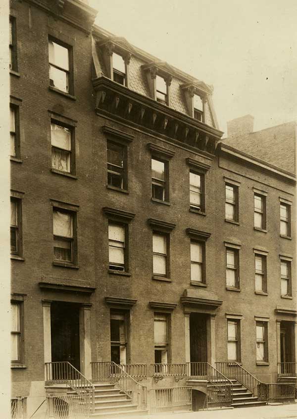 Townhouses along Columbia Heights