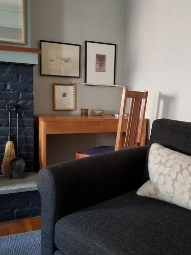 desk in living room - Arthur Miller Suite