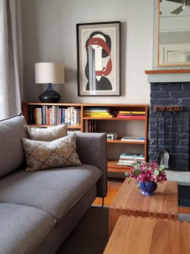 Arthur Miller Suite living room detail